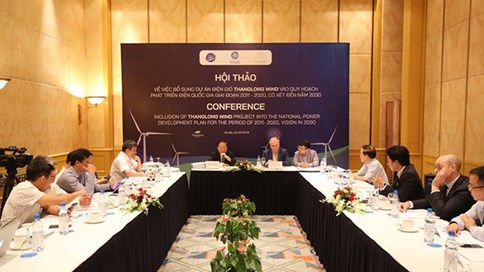 Hội thảo bổ sung dự án ThangLong Wind vào Quy hoạch phát triển điện VN