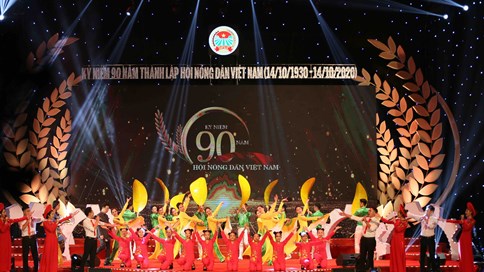 Sự kiện Lễ tôn vinh Nông dân Việt Nam xuất sắc 2020 ngập tràn sắc màu