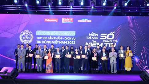 Lễ Công bố & Vinh danh TOP 100 Sản phẩm – Dịch vụ Tin Dùng Việt Nam 2022