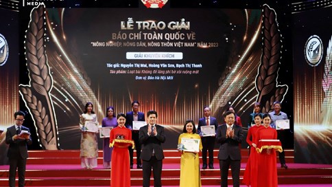 Lễ trao giải báo chí toàn quốc về nông nghiệp, nông dân, nông thôn Việt Nam năm 2023