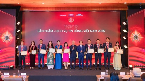 LỄ CÔNG BỐ VÀ VINH DANH SẢN PHẨM - DỊCH VỤ TIN DÙNG VIỆT NAM 2025