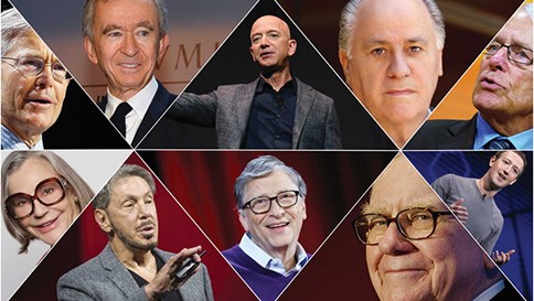 Bất chấp đại dịch, các tỷ phú trên thế giới vẫn gia tăng tài sản