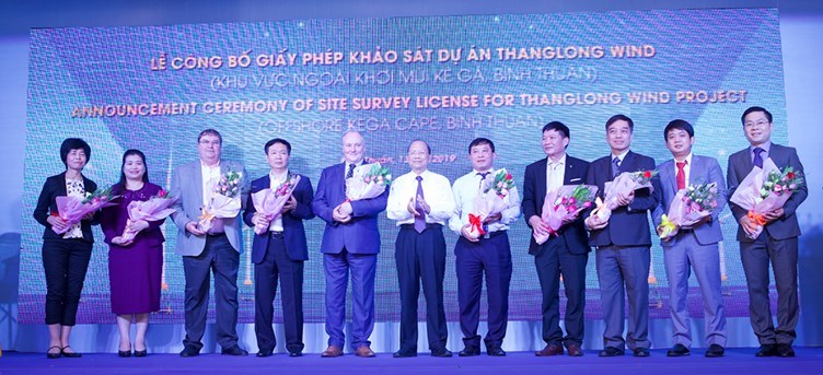 Sự kiện Lễ công bố Giấy phép khảo sát dự án Thanglong Wind