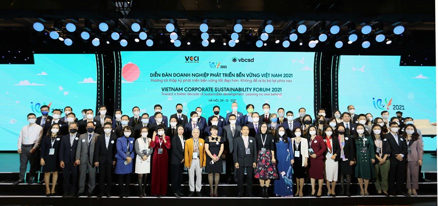 Sự kiện Diễn đàn Doanh nghiệp Phát triển bền vững Việt Nam 2021
