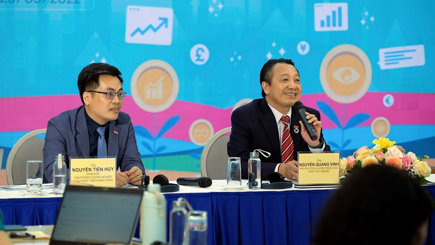 Sự kiện phát động Chương trình Công bố Doanh nghiệp bền vững tại Việt Nam 2022